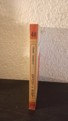 Años y leguas 44 (usado) - Gabriel Miro - comprar online