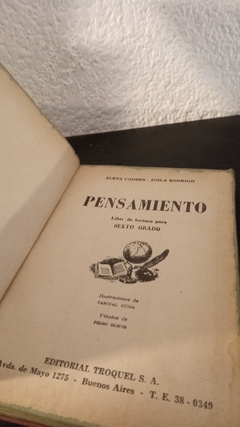 Pensamiento (usado) - E. Codebo - Z. Rodrigo en internet