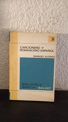 Cancionero y romancero español 34 (usado) - D. Alonso