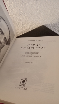 Obras Completas 4 Dickens (usado, detalles en canto) - Charles Dickens - Charlemosdelibros