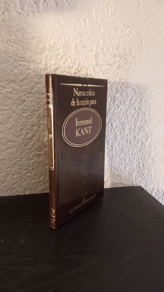 Nueva crítica de la razon pura (usado, paginas amarillas) - Inmanuel Kant