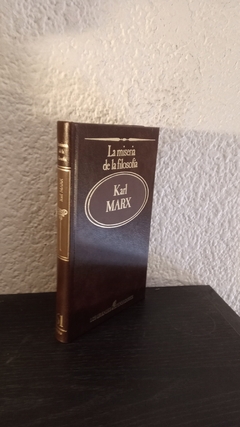 La miseria de la filosofia (usado, paginas amarillas) - Karl Marx