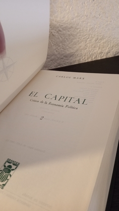 el Capital 2 (usado) - Karl Marx - comprar online