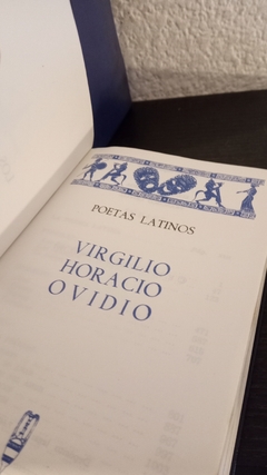 Poetas Latinos (usado, canto quebrado y estuche partido) - Virgilio y otros - Charlemosdelibros