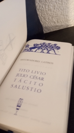 Historiadores Latinos (usado, canto quebrado) - Tito Livio y otros - comprar online