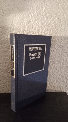 Ensayos 3 Montaigne (usado) - Montaigne