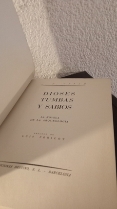 Dioses tumbas y Sabios (usado) - C. W. Ceram - comprar online