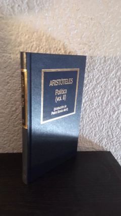 Política 2 (usado) - Aristoteles