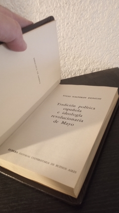 Tradición politica Española (usado) - T. D. Donghi - comprar online