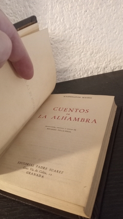 Cuentos de la Alhambra (usado) - W. Irving - comprar online