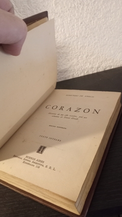 Corazón (usado) - E. De Amicis - comprar online