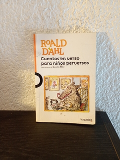 Cuentos en verso para niños perversos (usado, detalle en tapa) - Roald Dahl