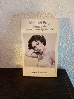 Sangre de amor correspondido (usado) - Manuel Puig 1998