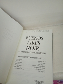 Buenos Aires Noir (usado) - Antología - Charlemosdelibros