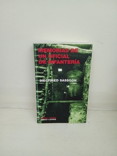 Memorias de un oficial de infantería (usado, sello de libreria) - Siegfried Sassoon