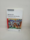 Deleuze la práctica del derecho (usado) - Laurent de Sutter