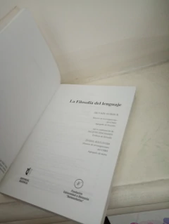 La filosofía del Lenguaje (usado, pocas marcas en birome, dedicatoria) - Sylvian Aurox - Charlemosdelibros