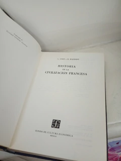 Historia de la civilización Francesa (usado, recortes de diario adjunto, no afectan la lectura) - Georges Duby en internet