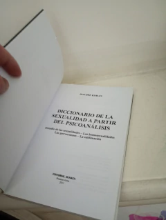 Diccionario de la sexualidad (usado, firma del anterior dueño) - Haydee Kohan - Charlemosdelibros