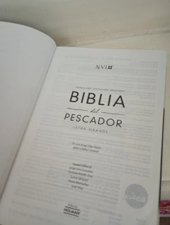 Biblia del pescador (usado, detalle en contratapa) - Luis Angel Diaz Pabon en internet