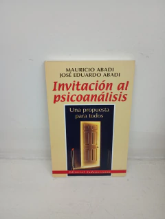 Invitación al psicoanalisis (usado) - Mauricio Abadi