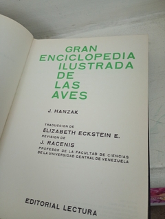 Gran enciclopedia ilustrada de las aves (usado) - J. Hanzak en internet