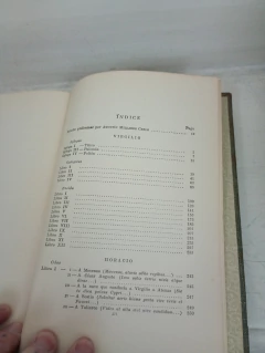 Obras poeticas (usado, tapa semi despegada) - Virgilio y Horacio - Charlemosdelibros
