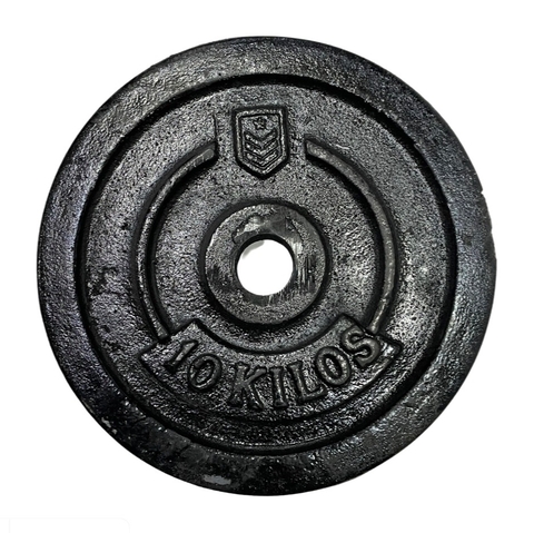 Disco de fundicion de hierro de 10 kg 30mm