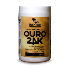 HIDRATAÇÃO OURO 24K 1KG BIAZ HAIR