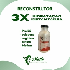AMPOLA RECONSTRUTORA 3X 60ML MALLU LISS - comprar online