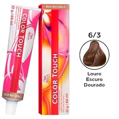 COLORAÇAO COLOR TOUCH 6.3 LOURO ESCURO DOURADO