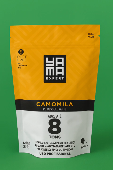 PÓ DESCOLORANTE YAMA EXPERT CAMOMILA (ABRE ATE 8 TONS)