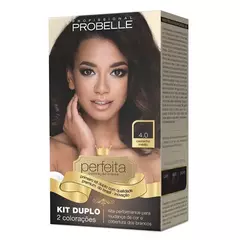 COLORAÇÃO KIT DUPLO PERFEITA 4.0 CASTANHO MEDIO