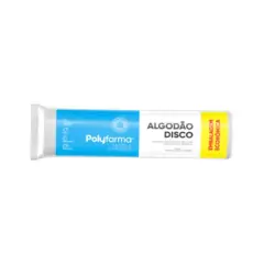 ALGODÃO DISCO 100 UNID POLYFARMA