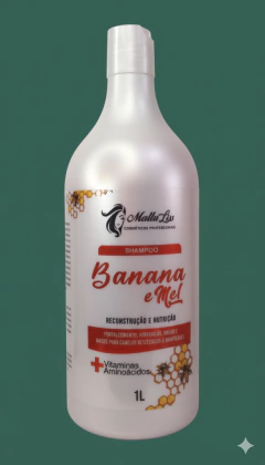 SHAMPOO BANANA E MEL MALLU LISS 1L. - comprar online