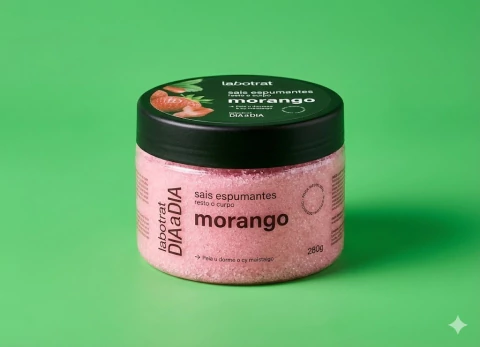 SAIS DE BANHO MORANGO 280G LABOTRAT - comprar online