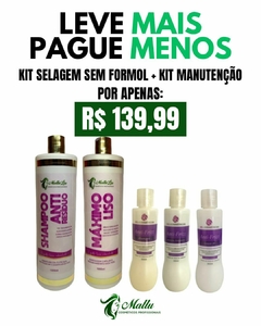 PROMOÇÃO LEVE MAIS E PAGUE MENOS KIT REDUTOR MAXIMO LISO+ KIT MANUNTEÇÃO