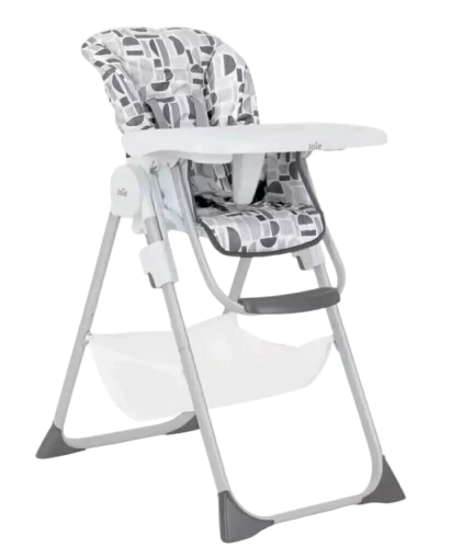 Silla De Comer Para Bebé Joie Snacker 2 En 1 Plegable Con Reclinado Y Bandeja.