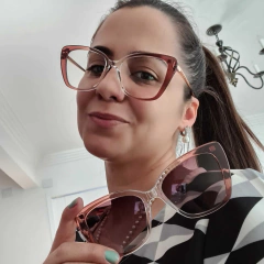 C13a - ÓCULOS CLIP-ON POLARIZADO AMÉLIE CARAMELO - loja online