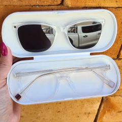 6569 - ÓCULOS CLIP-ON ELISA TRANSPARENTE - comprar online