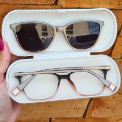 6571- ÓCULOS CLIP-ON DANI PEROLADO COM DEGRADE - comprar online