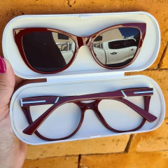 6570 - ÓCULOS CLIP-ON VALENTINA BORDÔ - comprar online