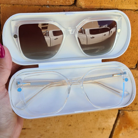 81013 - ÓCULOS CLIP-ON SOPHIA TRANSPARENTE