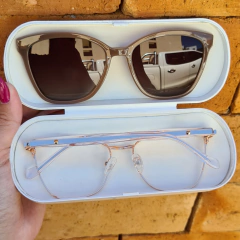 LQ5057 - ÓCULOS CLIP-ON BEATRICE ROSE GOLD - comprar online