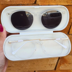 6511 - ÓCULOS CLIP-ON DUDA TRANSPARENTE - comprar online