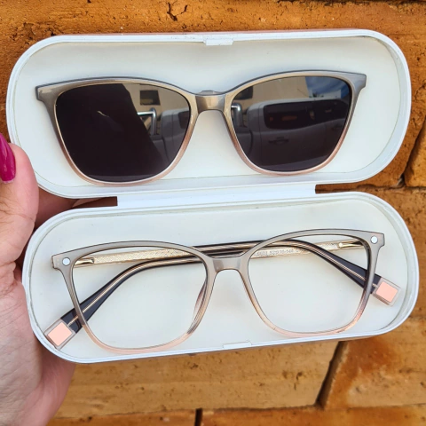 6571- ÓCULOS CLIP-ON DANI PEROLADO COM DEGRADE