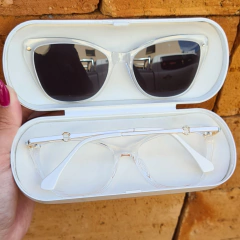 65118 - OCULOS CLIP-ON AGATA TRANSPARENTE - comprar online