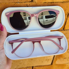 C0158 - OCULOS CLIP-ON IRIS ROSA - comprar online