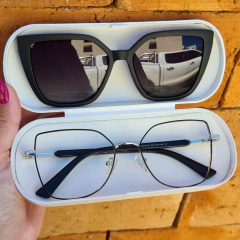 LQC0234 - ÓCULOS CLIP-ON ARABELA PRETO