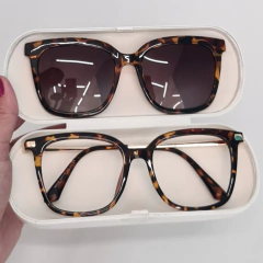 95828 - ÓCULOS CLIP-ON INGRID ANIMAL PRINT na internet